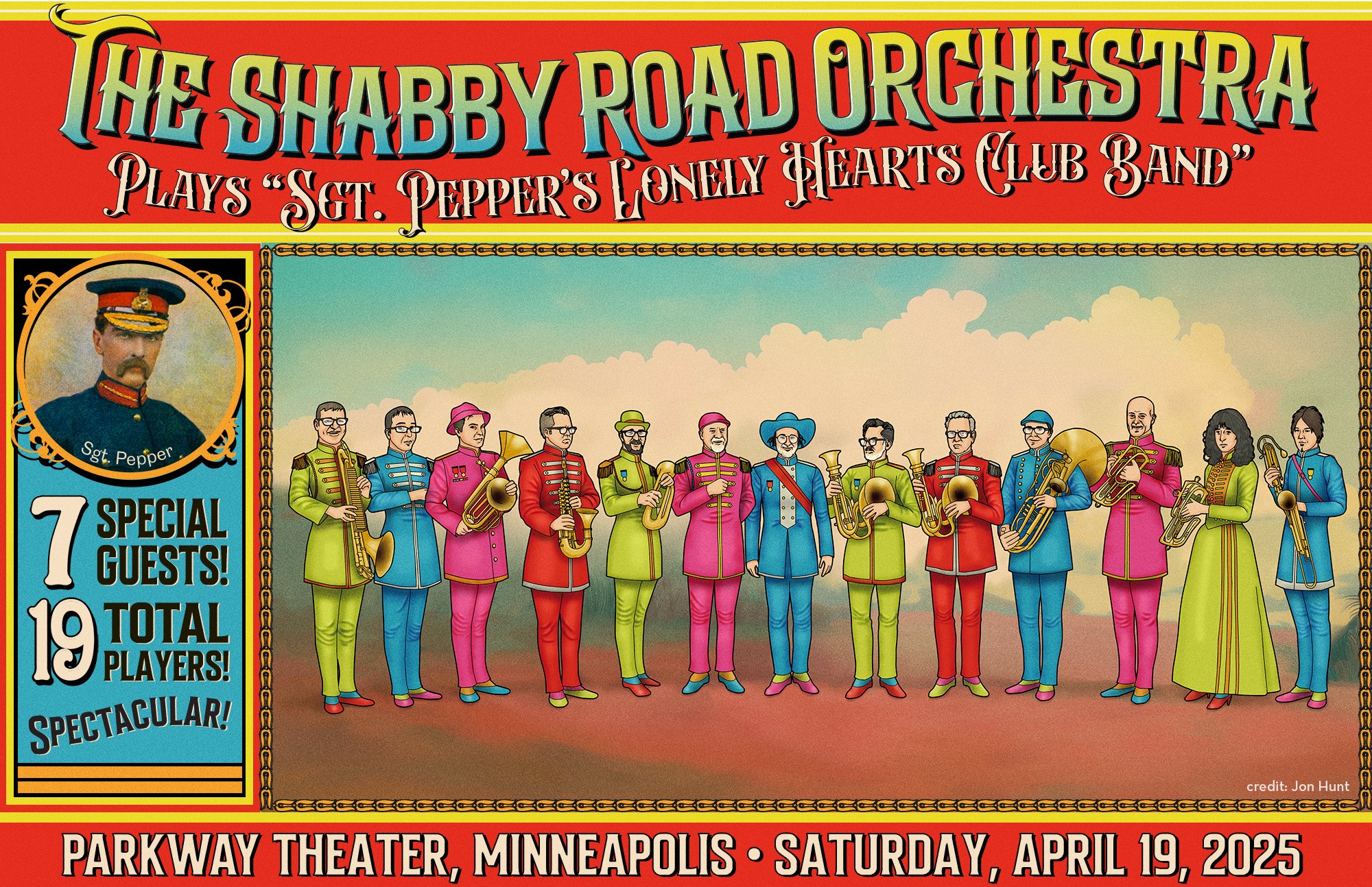 The Shabby Road Orchestra plays The Beatles' Sgt. Pepper's Lonely